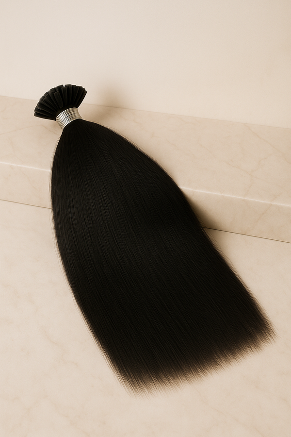 Yaki Straight Ktips Hair Extensions