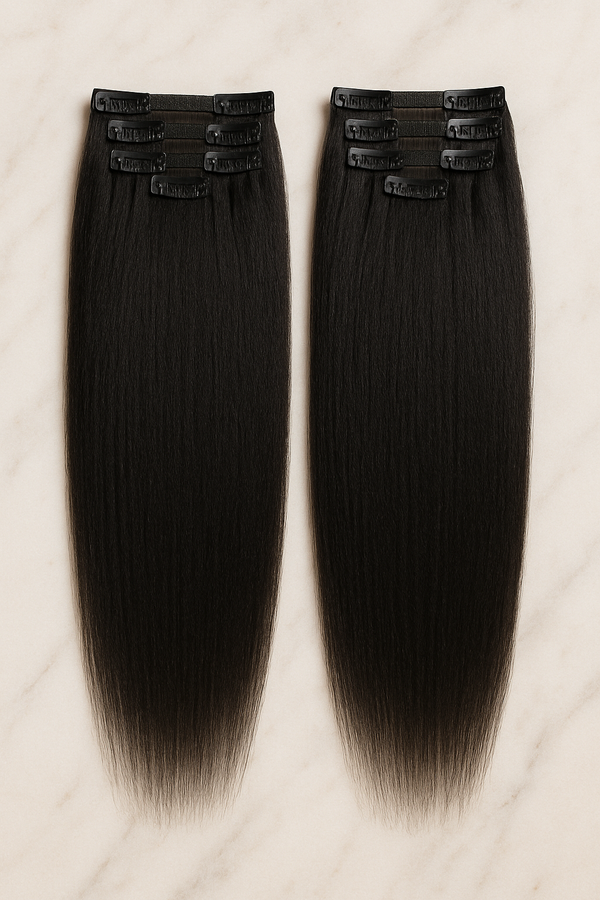 Luxury Yaki Straight Clips-ins