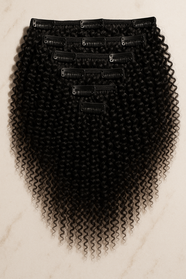 Luxury Kinky Curl Clip-ins