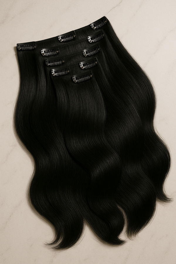 Luxury Body wave clip-ins